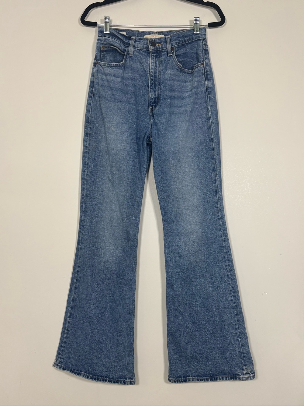 Levi's‎ Medium Blue High-Rise Flare Jeans